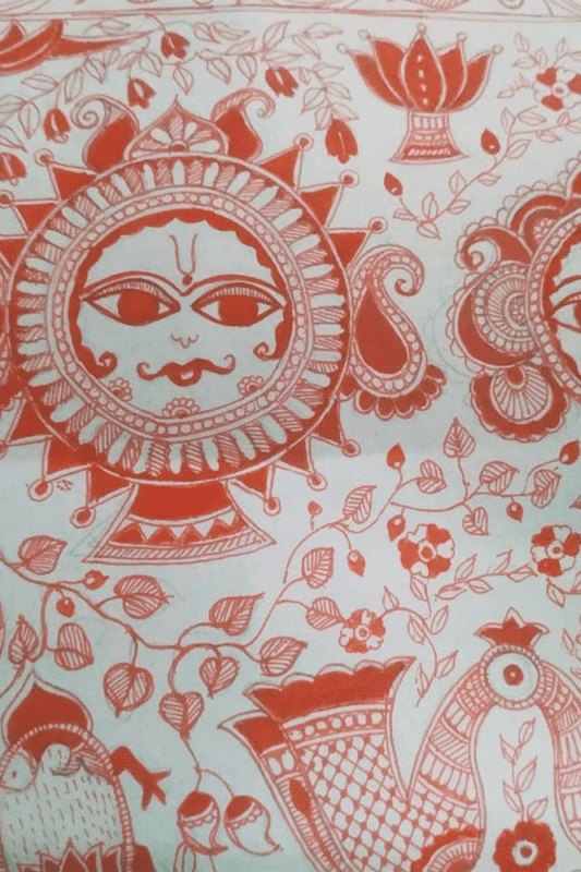 Matsya (Sacred Fish) Wedding Invitation